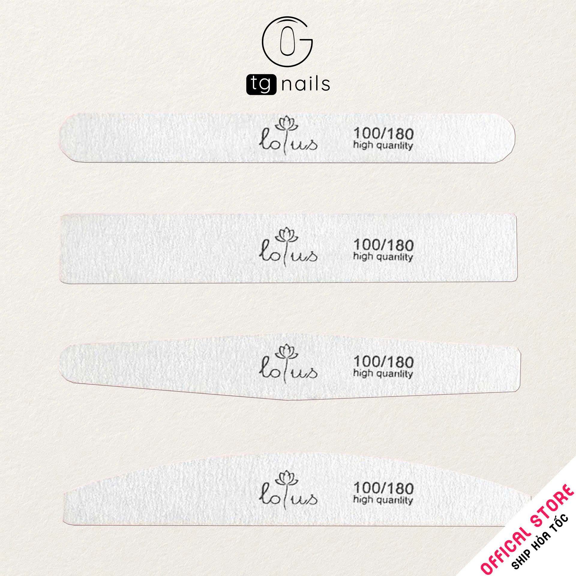 Com bo 3 dũa móng tay kt(9*4*1.5)cm(+/-10%)nhãn hiệu LOTUS