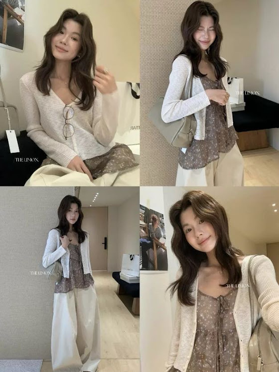 Lucas - Áo khoác len cardigan basic vải xước cài 5 cúc_thumbnail_7