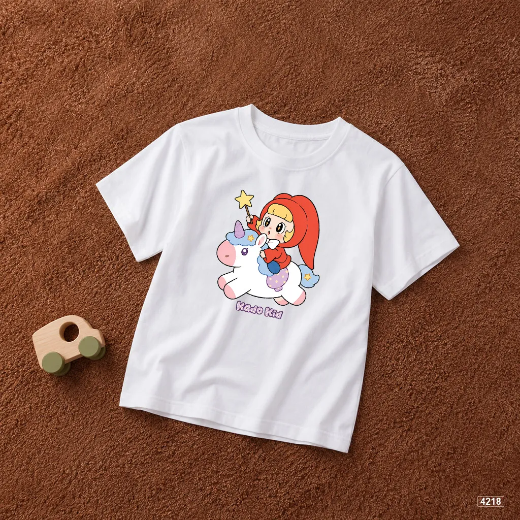 Áo thun bé gái Unicorn Princess đáng yêu Kado 4218_thumbnail_6