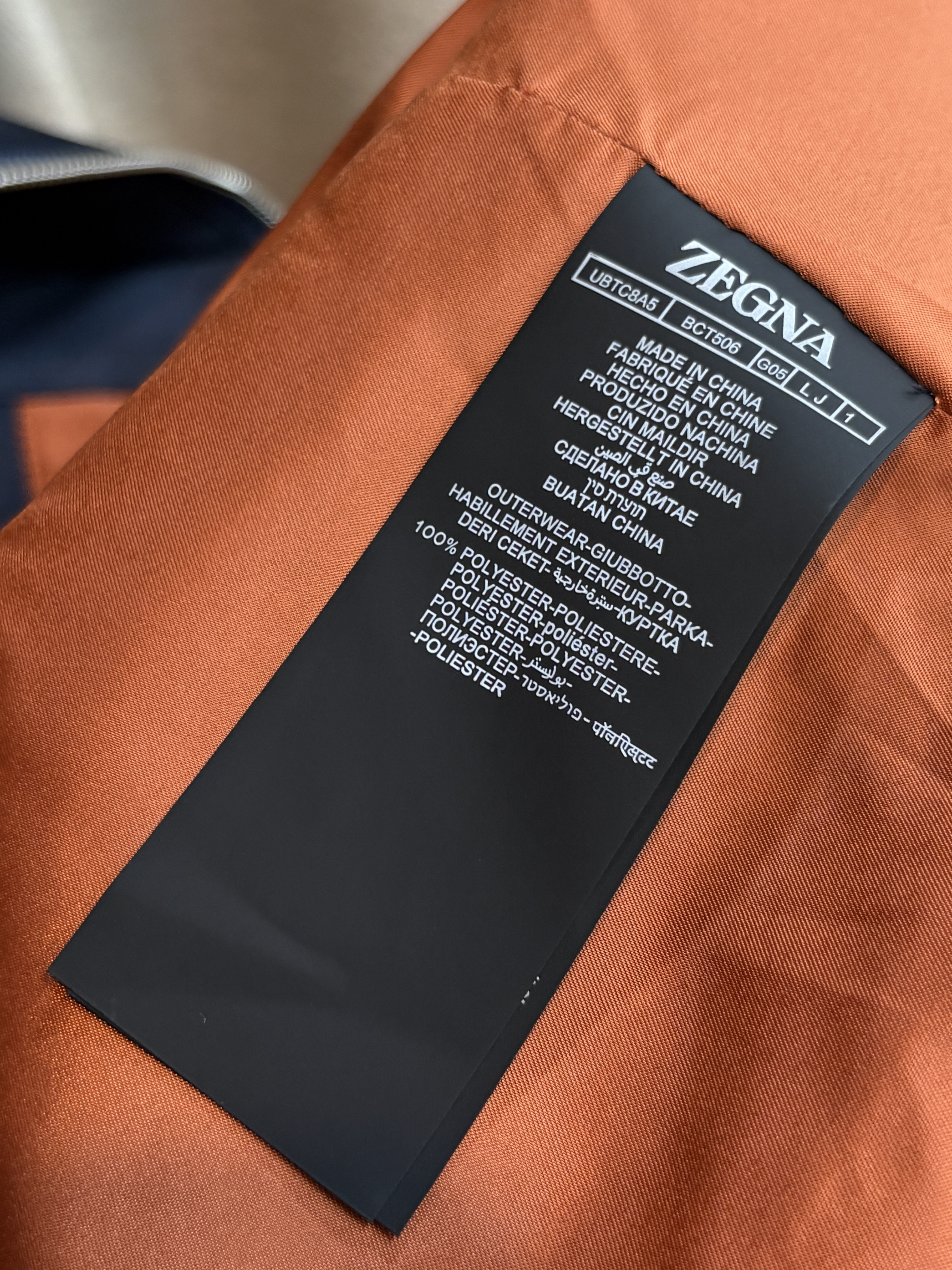Áo Da Zegna