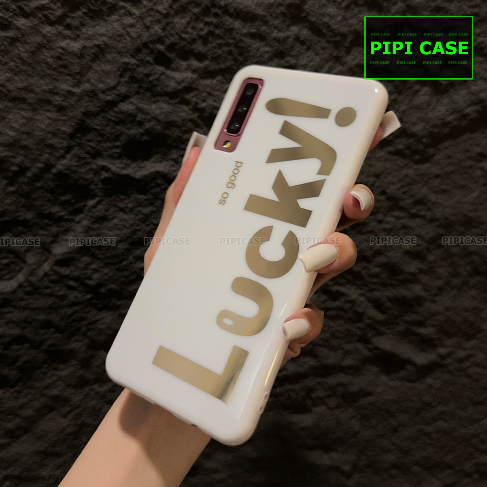Ốp Lưng Samsung A7 2018 - Lucky - Trắng_thumbnail_3