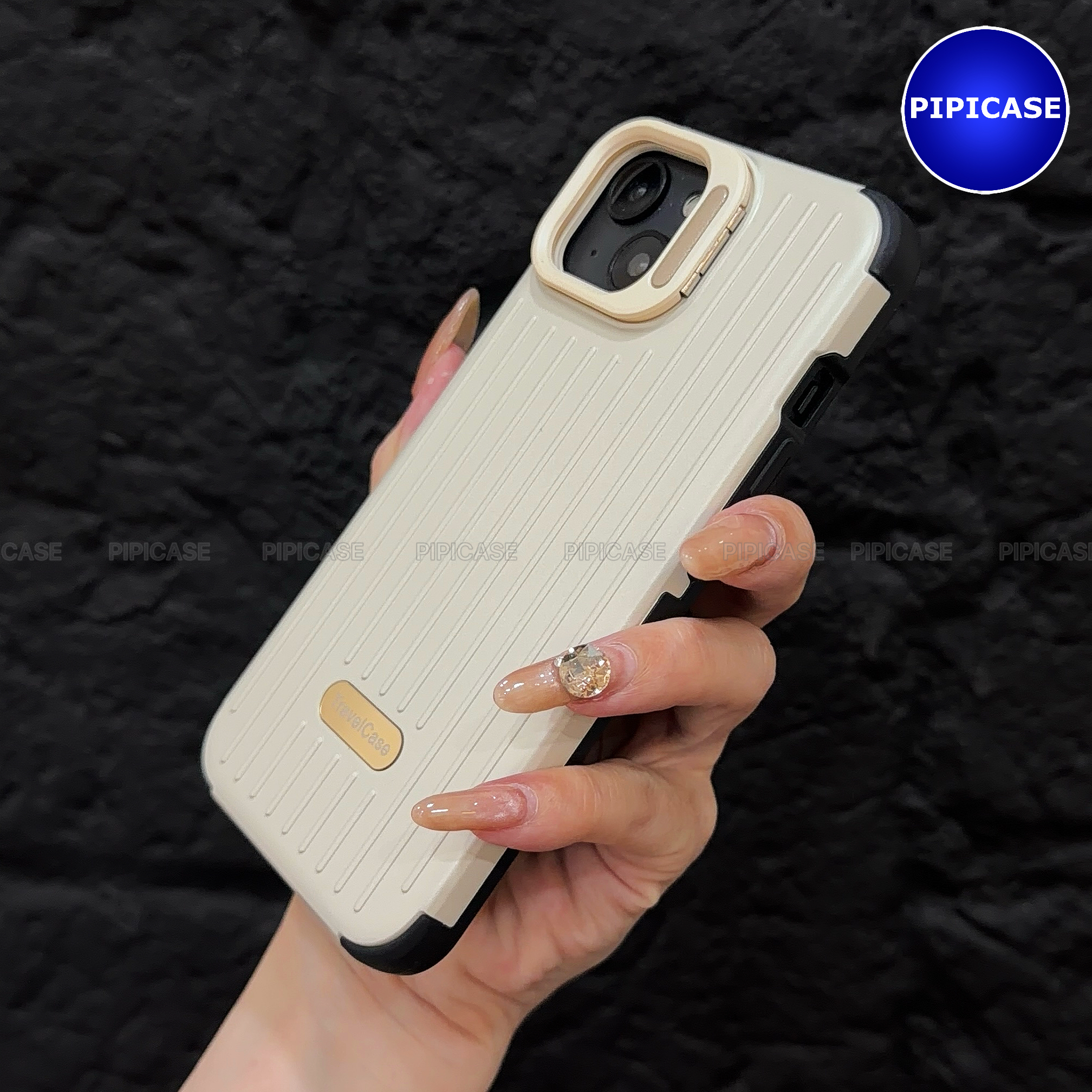 Ốp Lưng iPhone 13 - Hondao - Kem_thumbnail_2