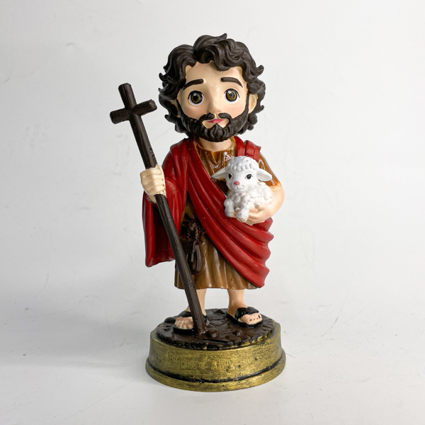 Tượng Thánh Gioan tẩy giả chibi 15cm