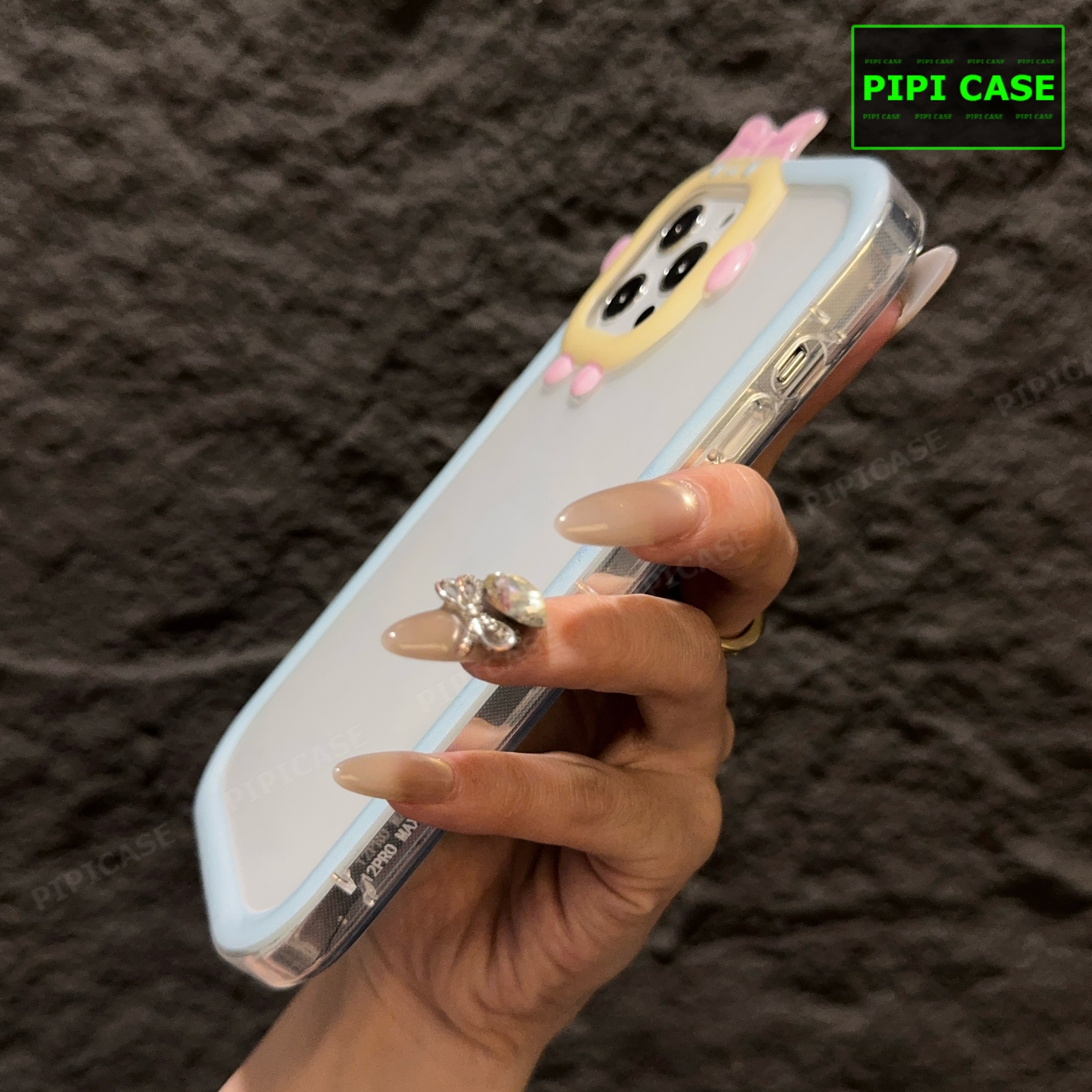 Ốp Lưng iPhone 12 Pro - Chic Cute - Xanh Nhạt_thumbnail_1