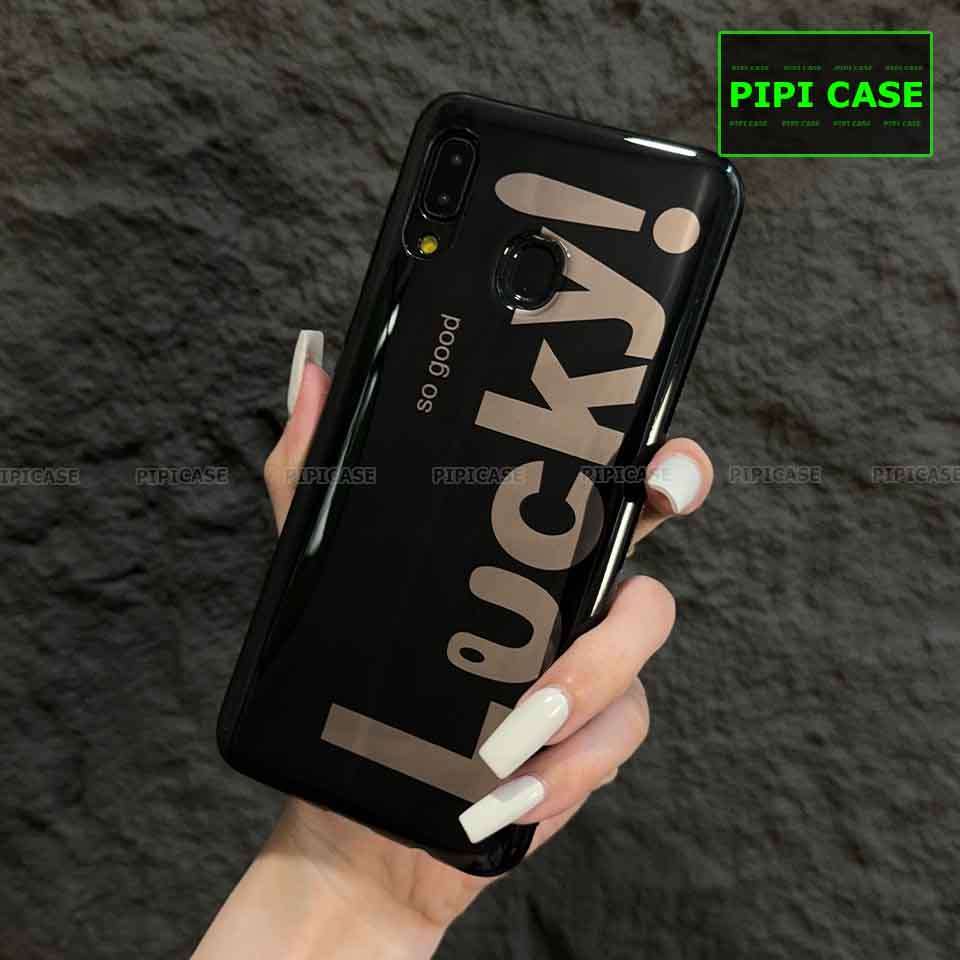 Ốp Lưng Samsung A20 / A30 - Lucky - Đen