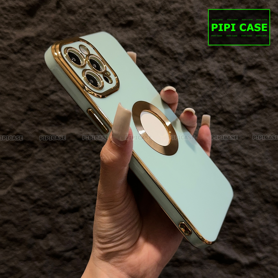 Ốp Lưng iPhone 13 Pro Max - Pandora - Xanh Mint_thumbnail_1
