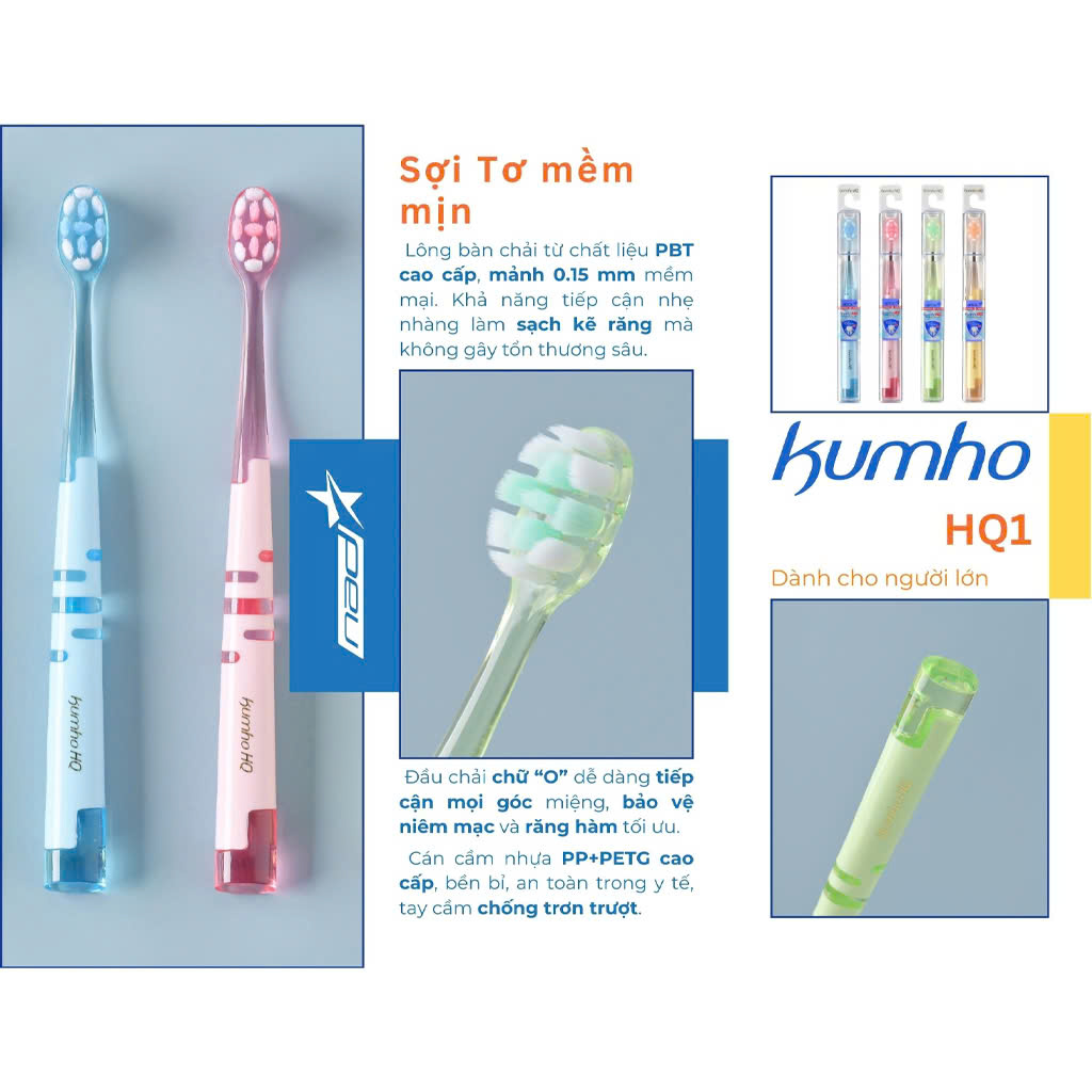 Combo 3 Bàn Chải Đánh Răng Kumho_thumbnail_1