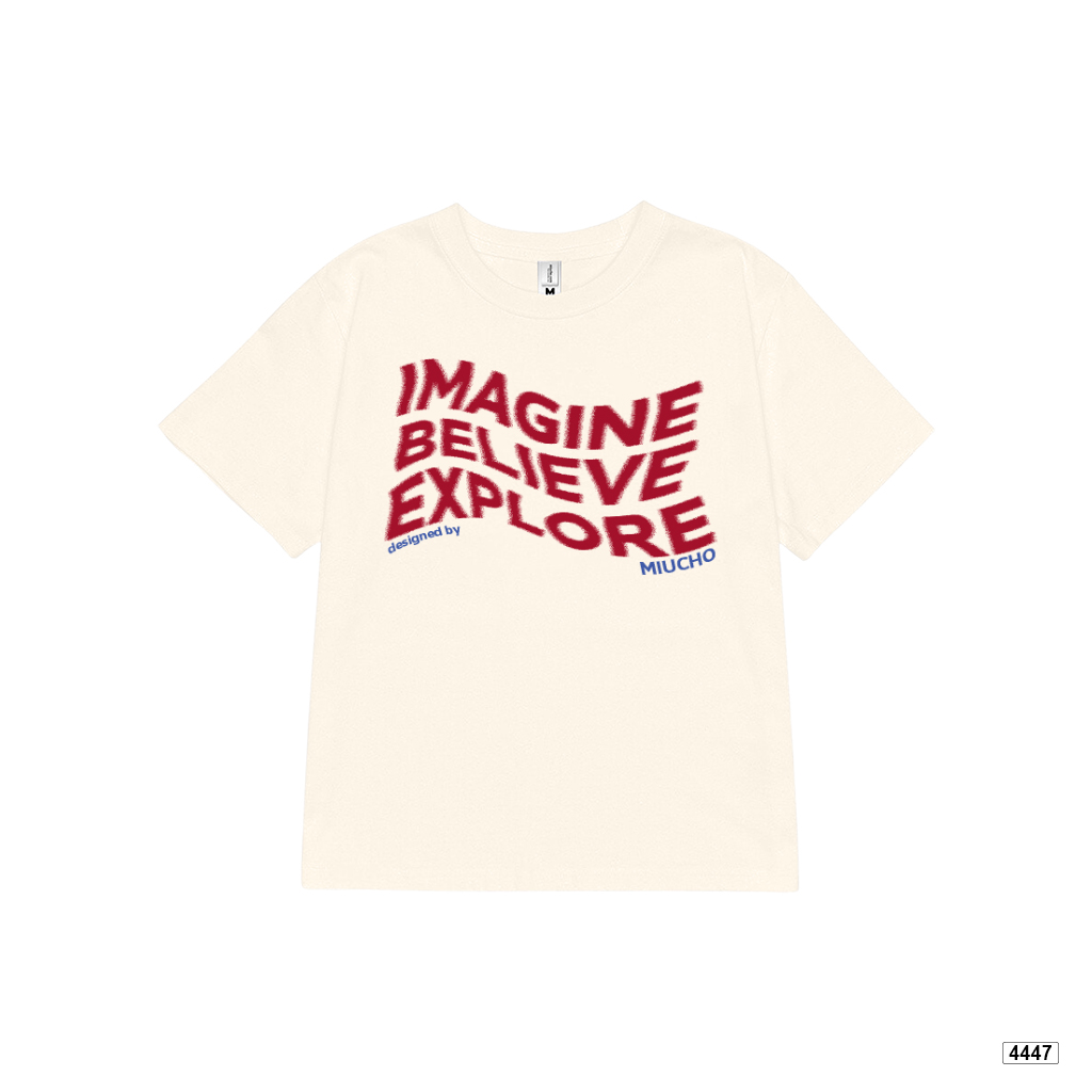Áo baby tee Hàn Quốc form ôm imagine believe Miucho 4447_thumbnail_8