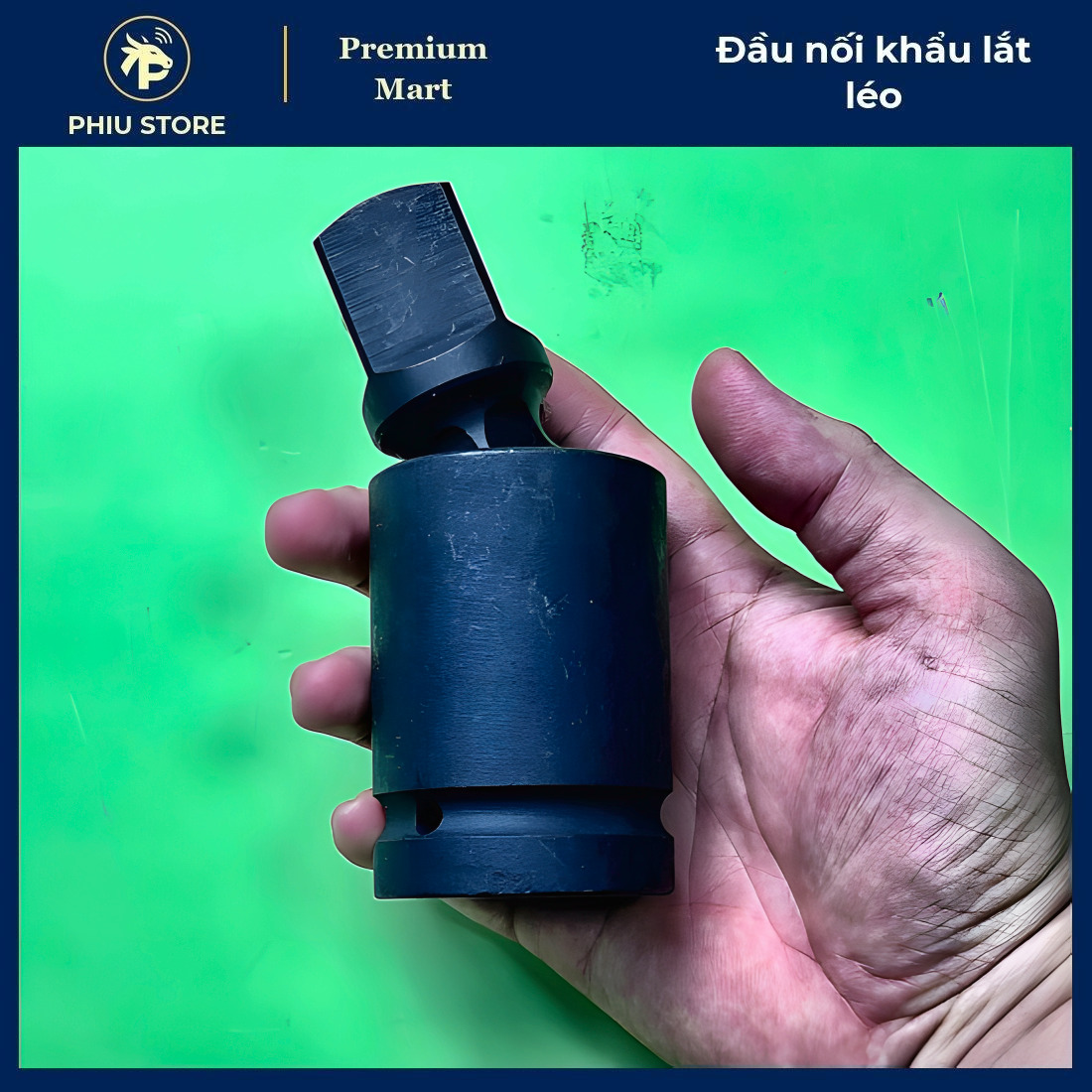 Đầu nối lắc léo, đầu khẩu lắc léo, đầu lắc léo 1/2, đầu chuyển cờ lê, cỡ 1/2 3/4 1 inch, PHIU STORE_thumbnail_2