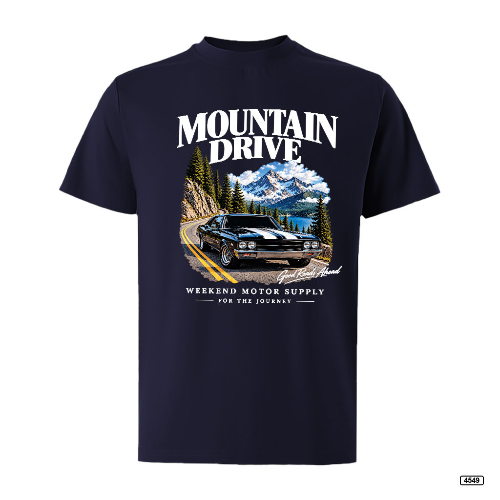 Áo thun nam oversize xe hơi vintage Mỹ TeePrint 4549_thumbnail_14
