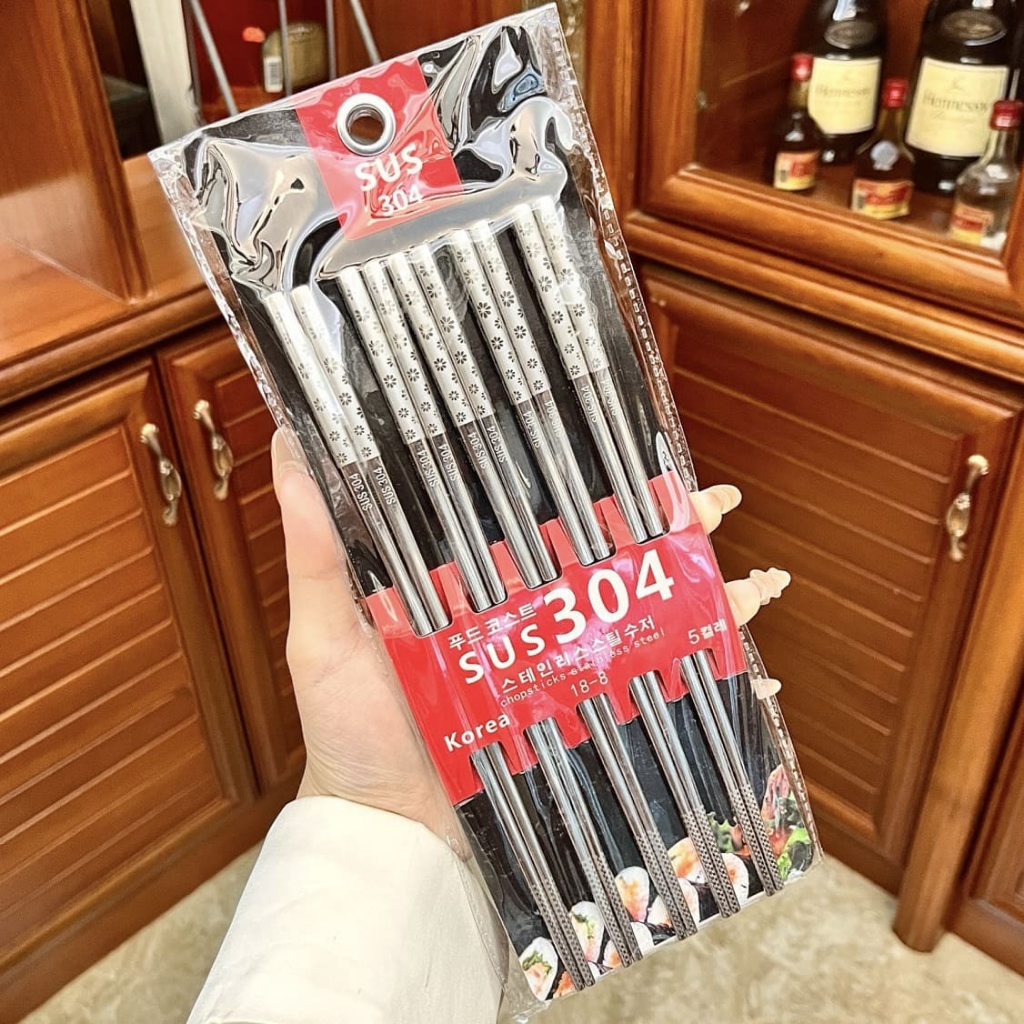 Đũa inox 304 Korea