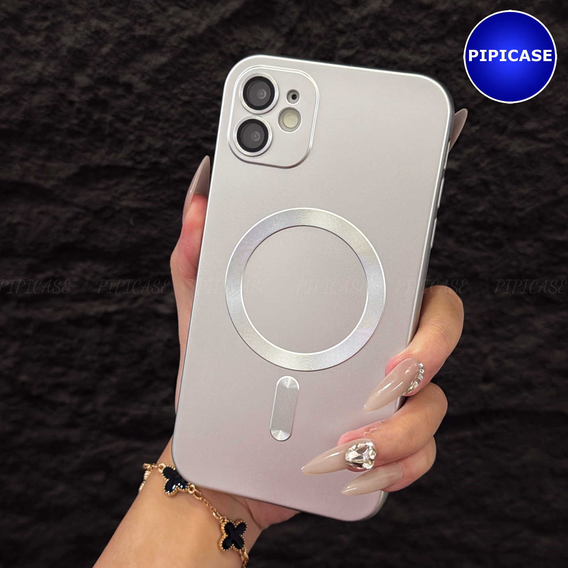 Ốp Lưng iPhone 11 - Ops - Bạc