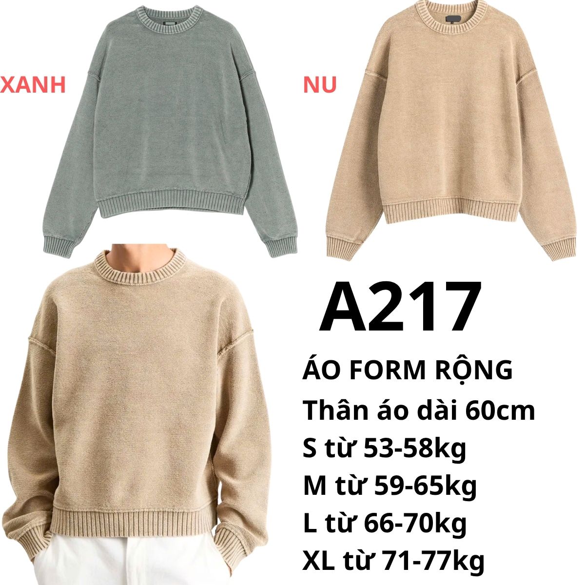 A217- ÁO LEN