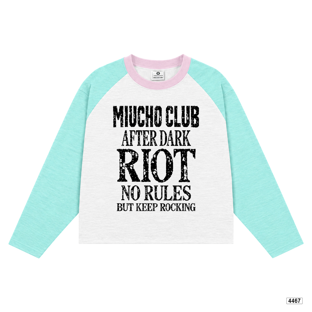 Áo tay dài boxy unisex cổ tròn cotton xược Miucho 4467_thumbnail_8