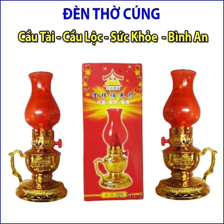 Đèn thờ điện không khói, sử dụng pin vĩnh cửu, mang lại ánh sáng ấm áp,trang nghiêm cho gia đình bạn_thumbnail_1