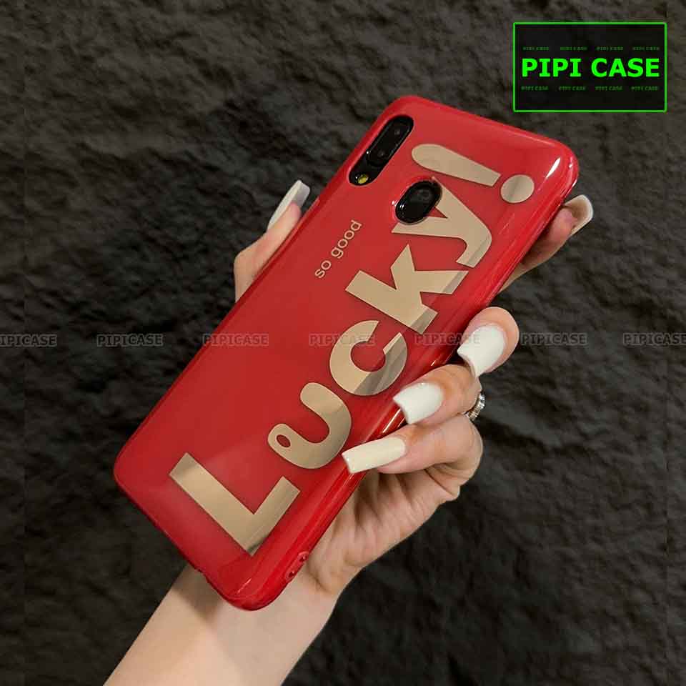Ốp Lưng Samsung A20 / A30 - Lucky - Đỏ_thumbnail_3