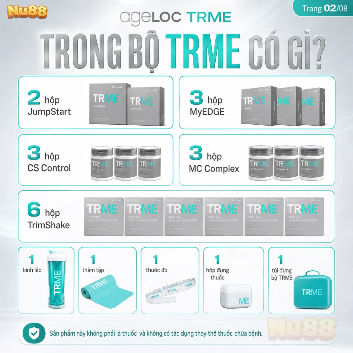 Bộ Giảm Cân AgeLOC TRME Nuskin - TR ME Nu Skin_thumbnail_3
