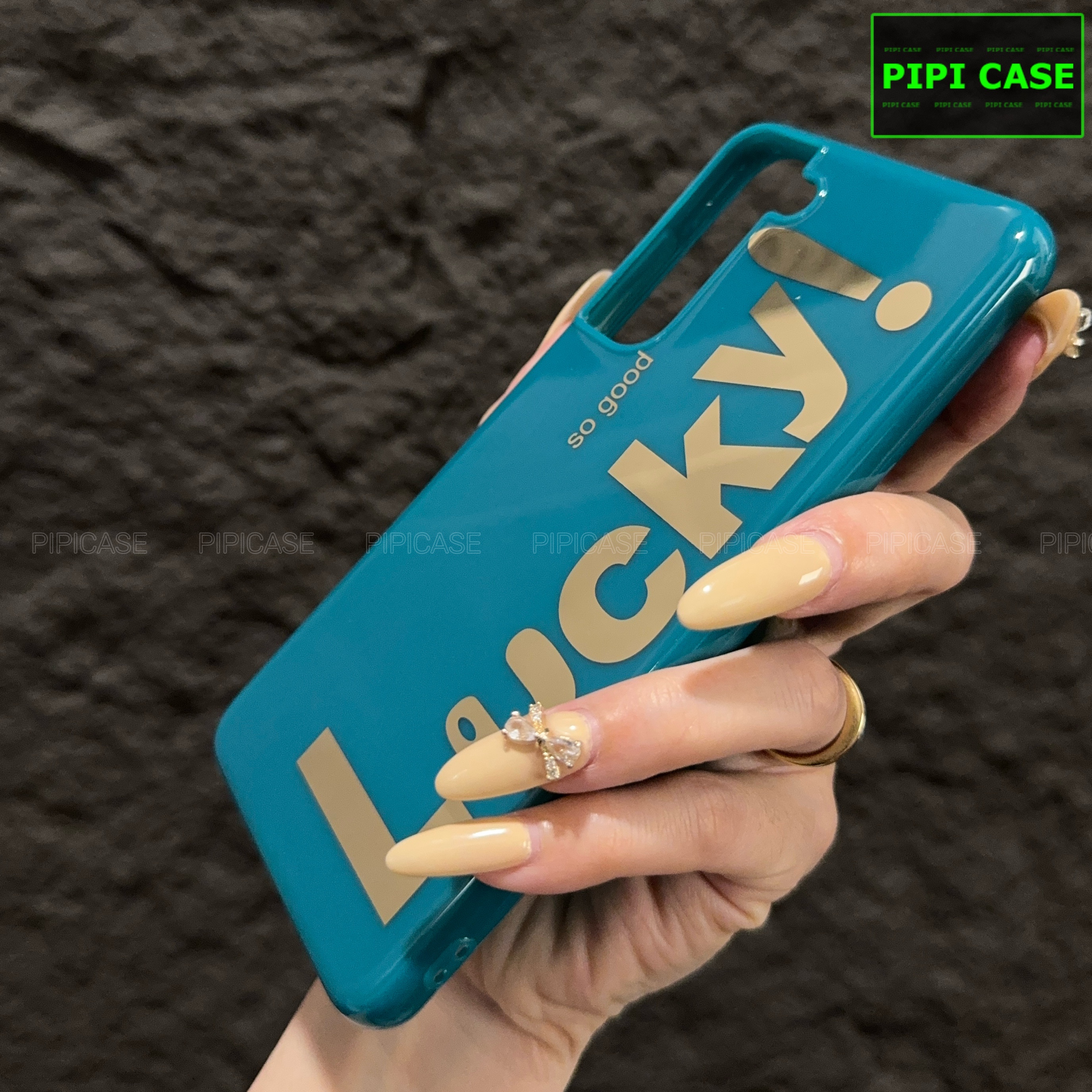 Ốp Lưng Samsung S21 FE 5G - Lucky - Xanh Dương_thumbnail_1