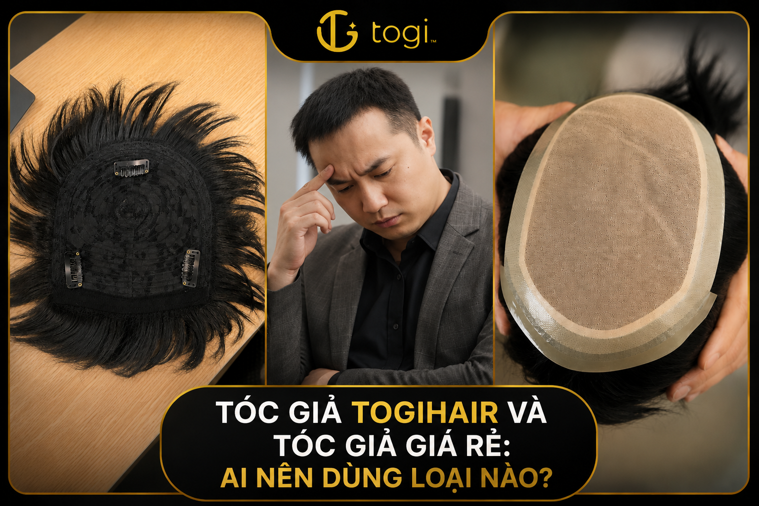 Tóc Giả Togihair Và Tóc Giả Giá Rẻ: Ai Nên Dùng Loại Nào? | Togihair