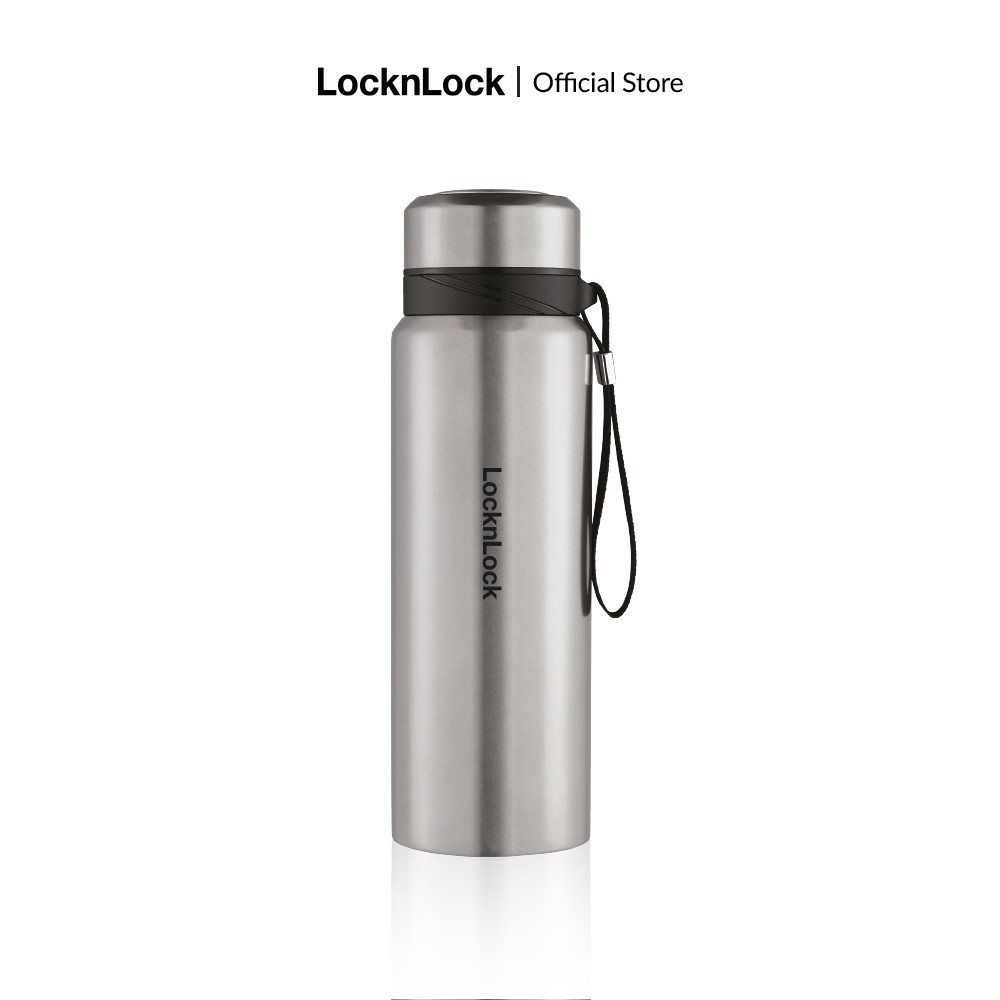 Bình Giữ Nhiệt Thép Không Gỉ có dây treo Lock&Lock Vacuum Bottle (800ml) LHC6180