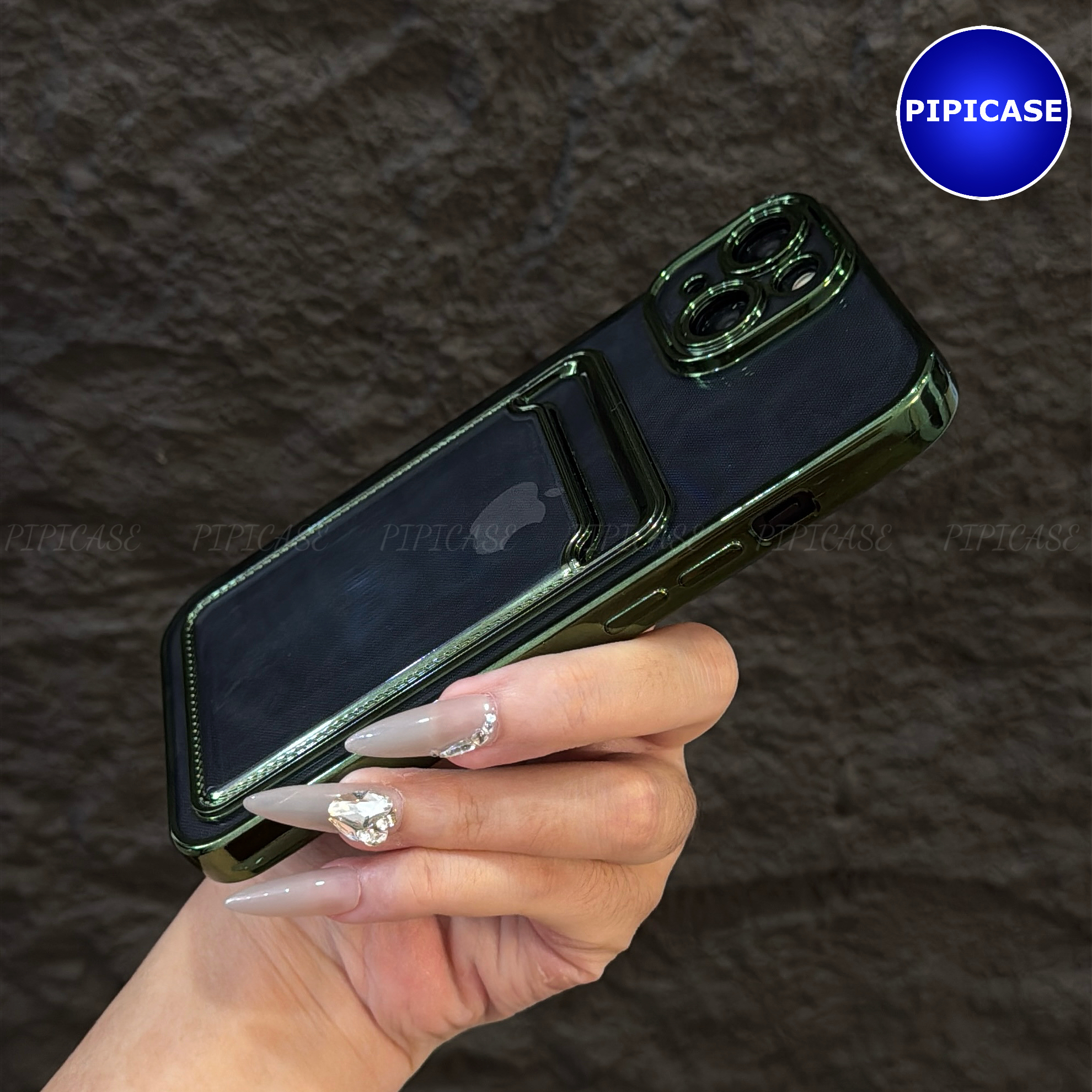 Ốp Lưng iPhone 14 - Ốp Thẻ - Xanh Lá_thumbnail_12