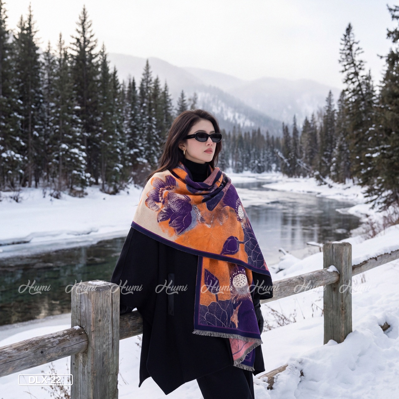 KHĂN CHOÀNG CASHMERE LUXURY IN 3D (DLX62-22)_thumbnail_8