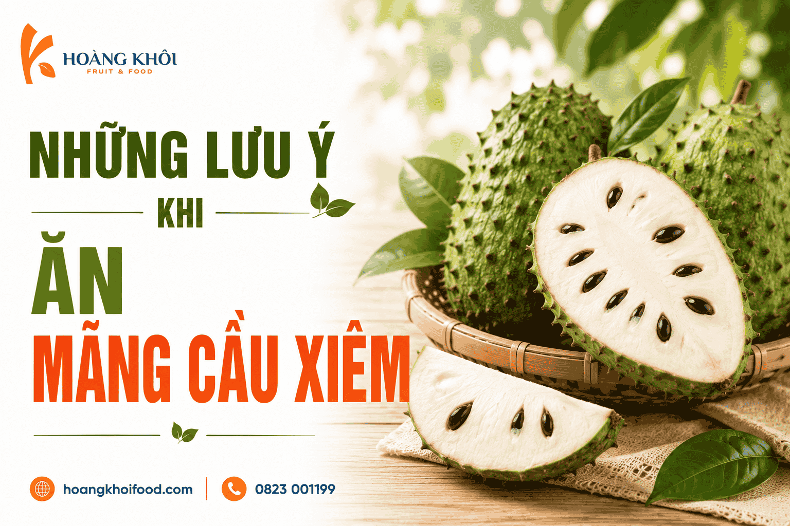 Những lưu ý khi ăn mãng cầu xiêm