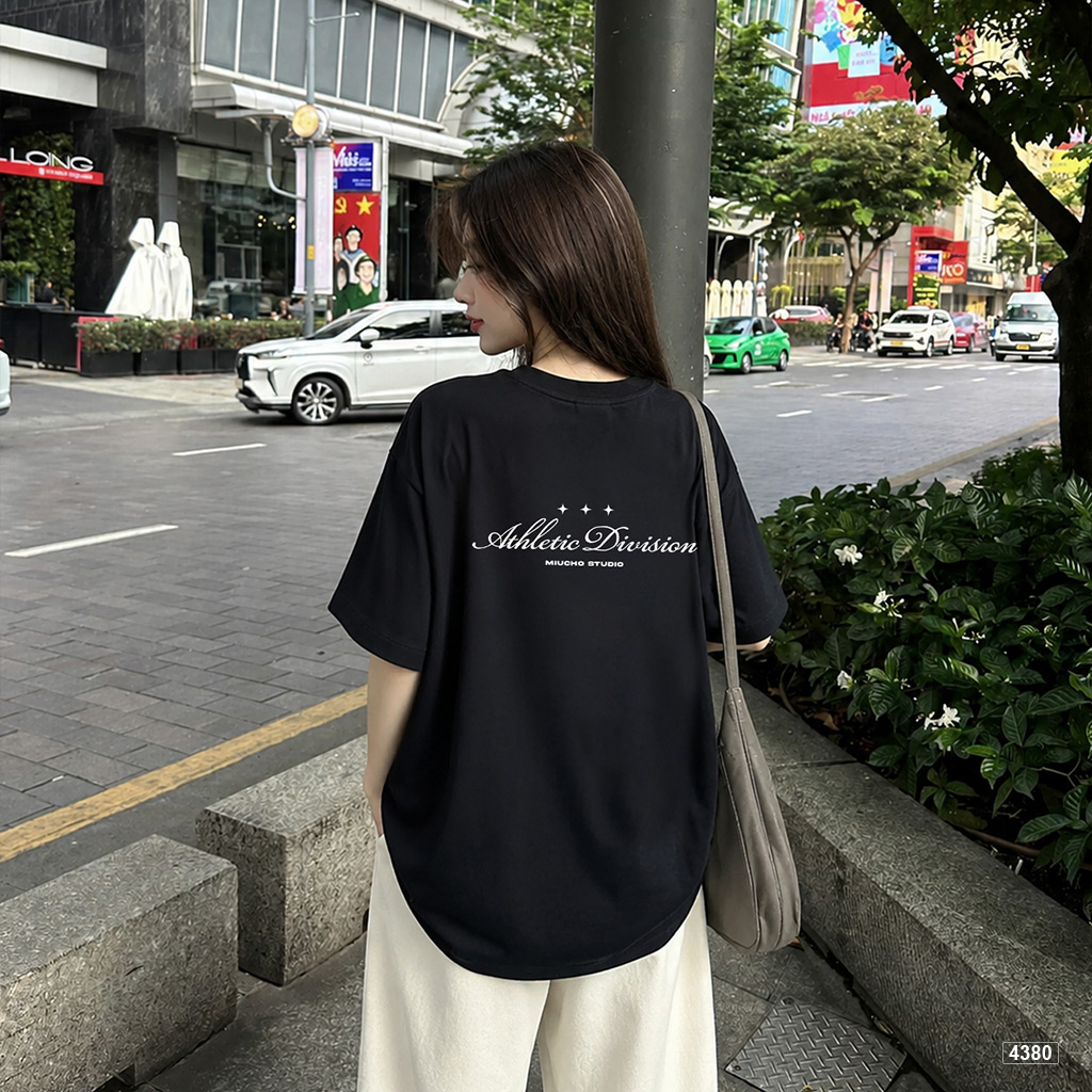Áo thun unisex athletic division form boxy Miucho 4380_thumbnail_2
