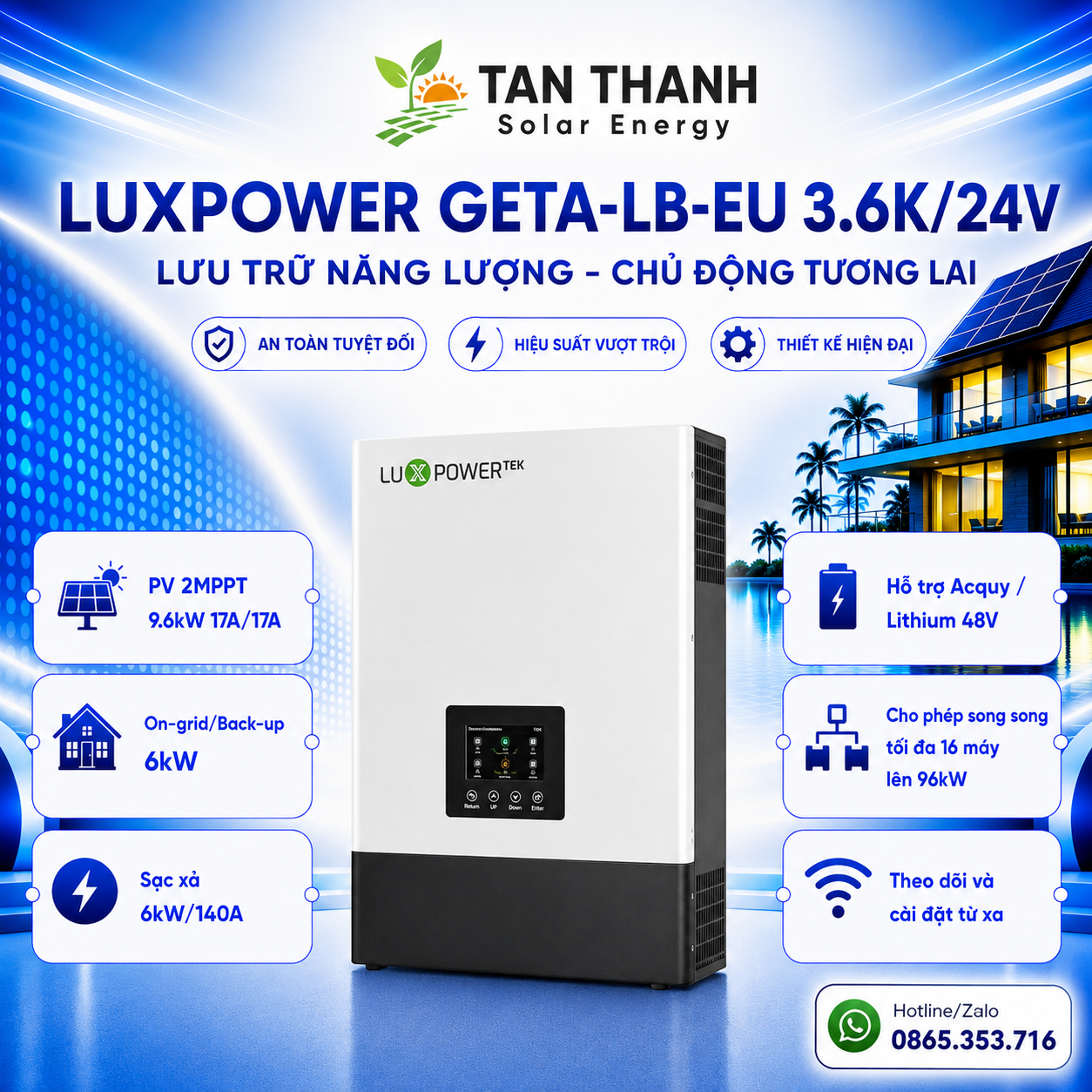 Luxpower GETA-LB-EU 3.6K/24V
