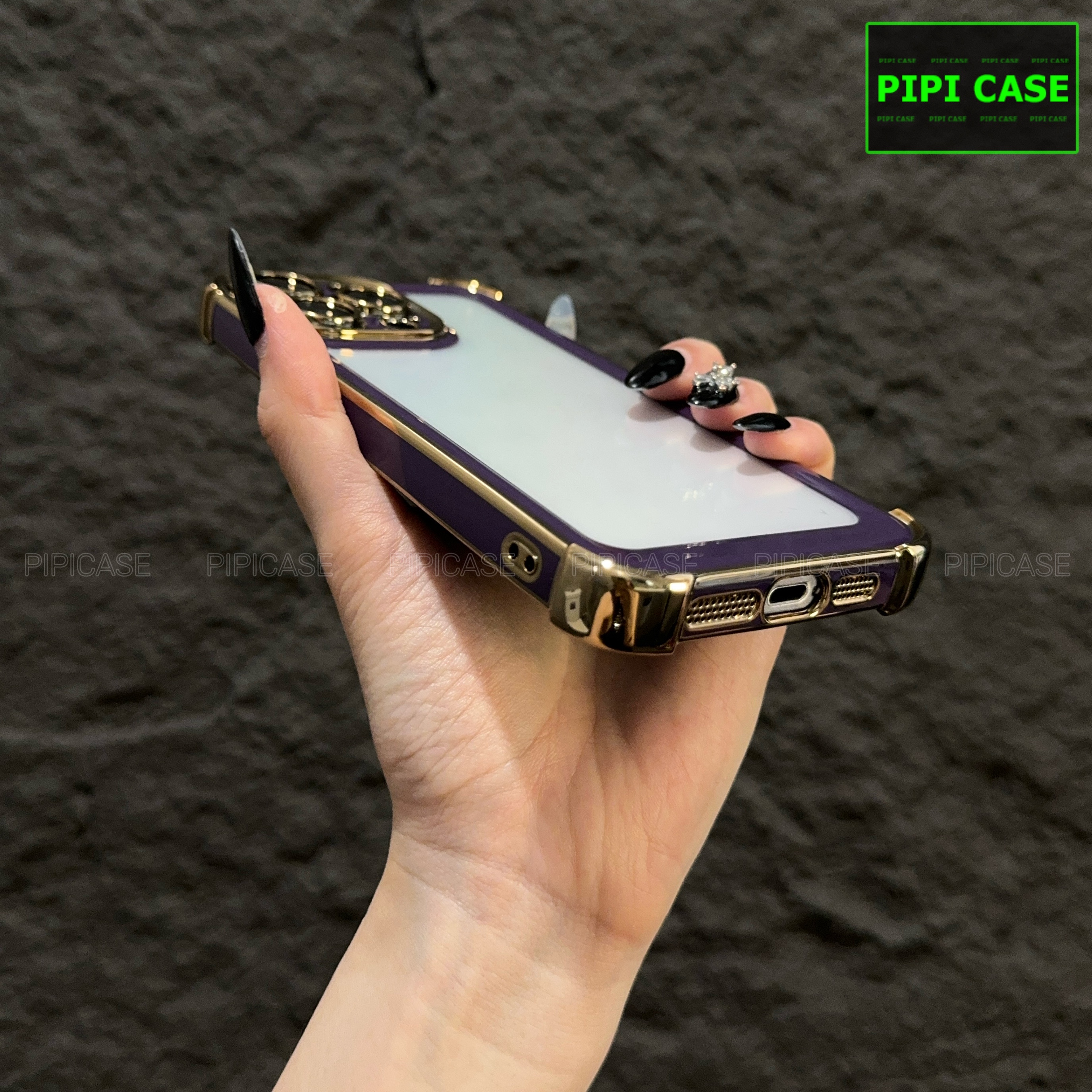 Ốp Lưng iPhone 12 Pro Max - Timo - Tím_thumbnail_2