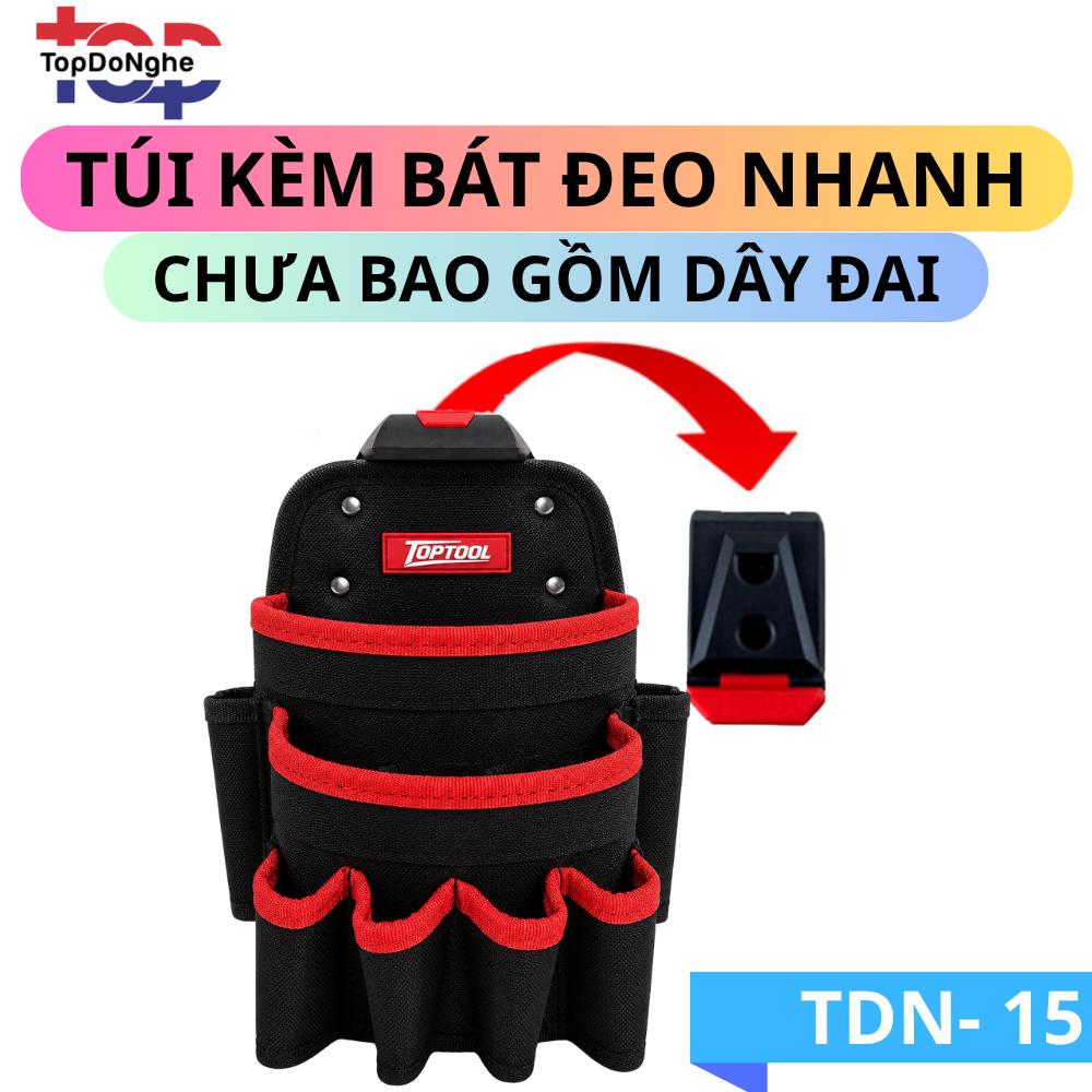Túi Đựng Đồ Nghề Đeo Hông TDN-11 Top Tool Bát Đeo Nhanh Vải Oxford 1680D Đa Năng Cao Cấp