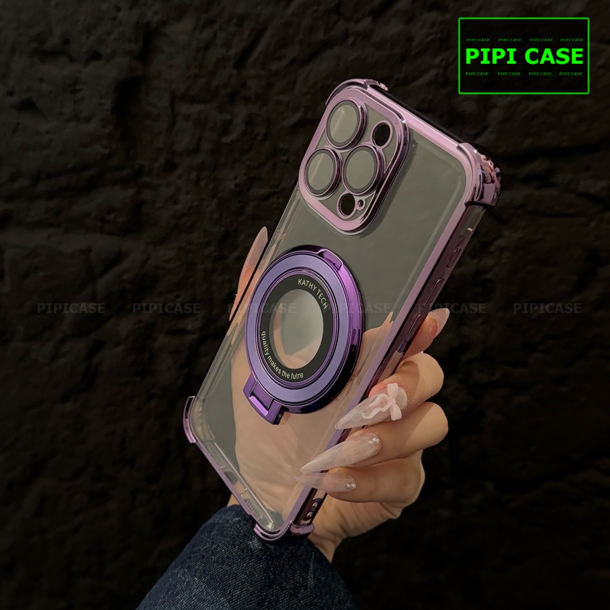 Ốp Lưng iPhone 14 Pro - Ven - Tím_thumbnail_19