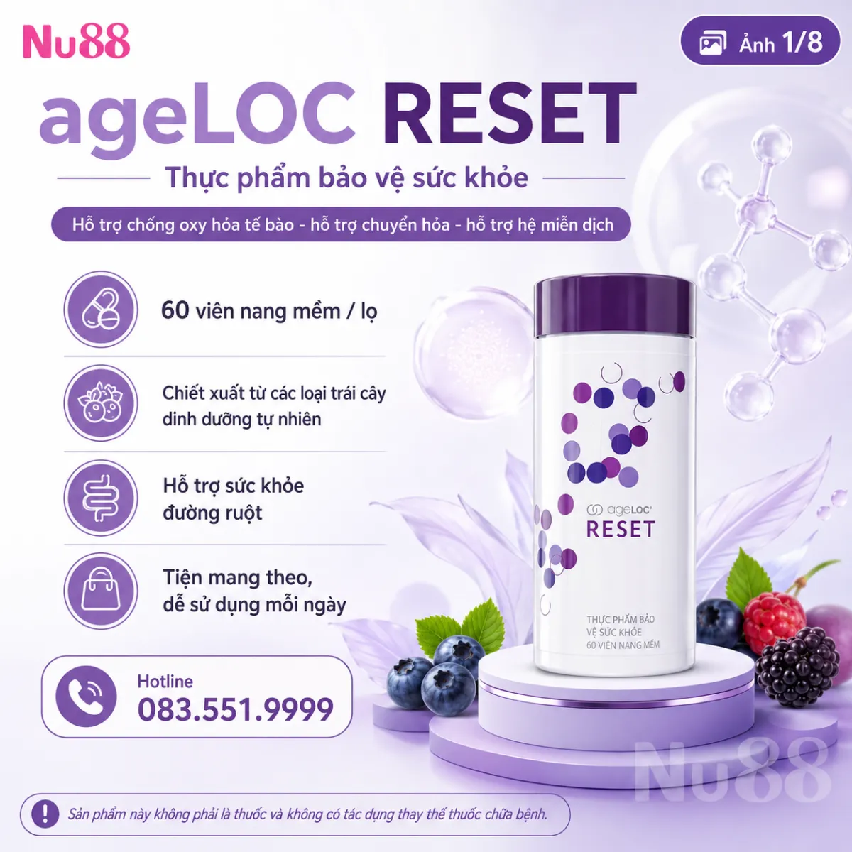 Thực phẩm bảo vệ sức khỏe ageLOC Reset_thumbnail_2