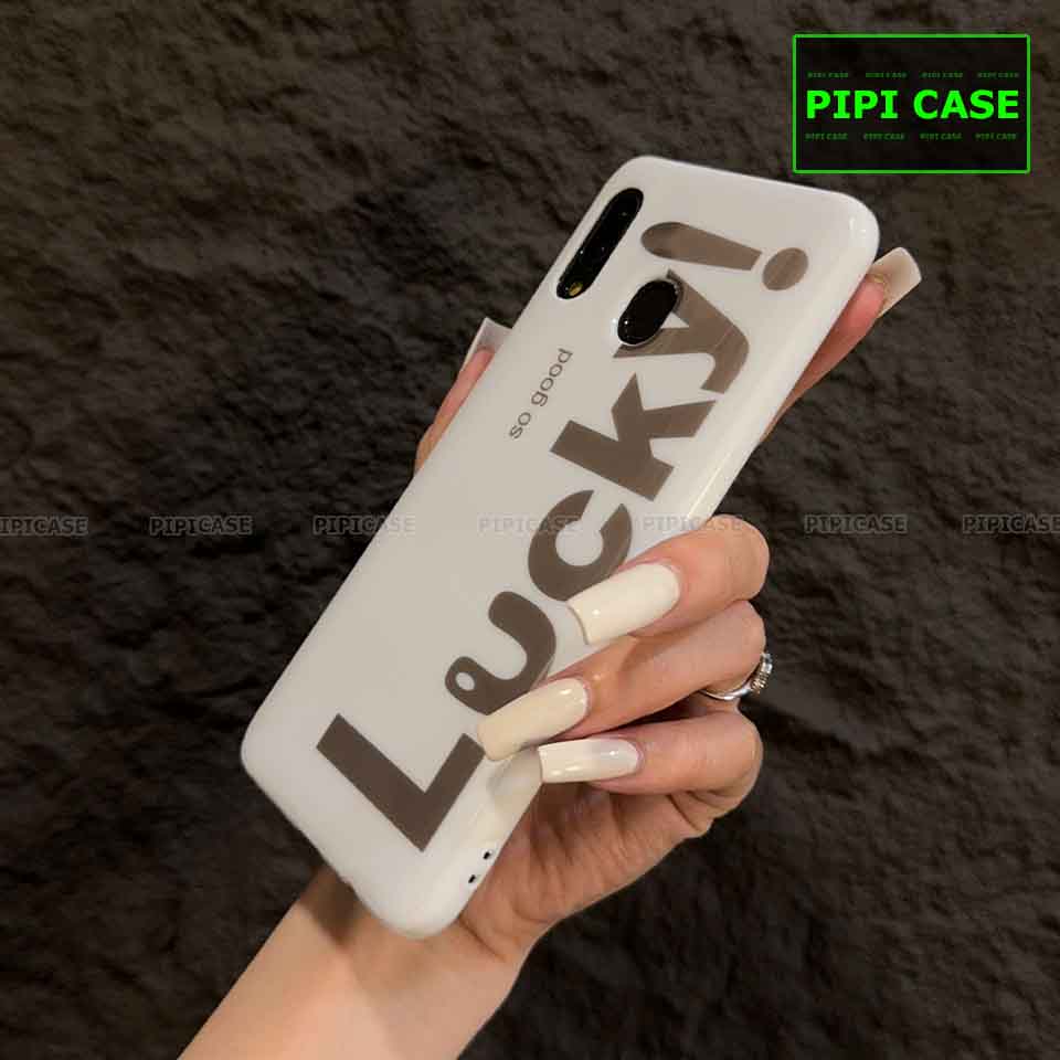 Ốp Lưng Samsung A20 / A30 - Lucky - Trắng_thumbnail_2