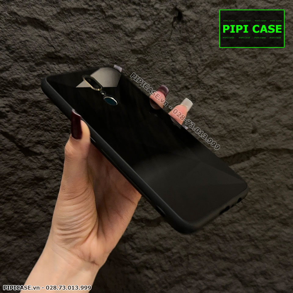 Ốp Lưng Oppo F11 Pro - Kim Cương 6D - Đen_thumbnail_3