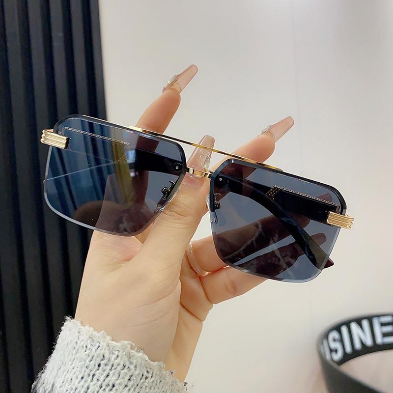 Kính Râm Thời Trang Vuông, Dành Cho Nam Và Nữ, Phong Cách Âu Mỹ Hàng Mới Về, 2024 Women Chống Nắng