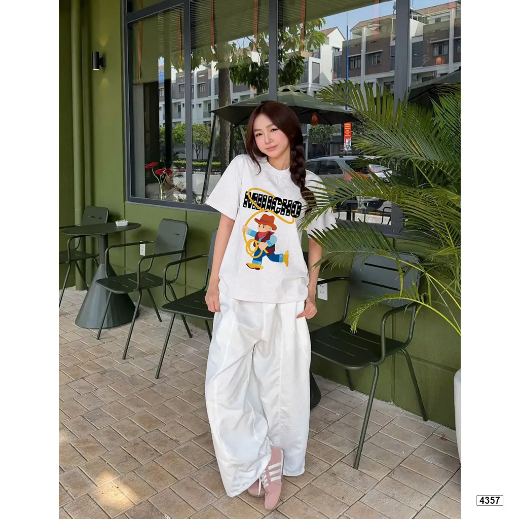 Áo thun nữ western girl form boxy Miucho 4357_thumbnail_4