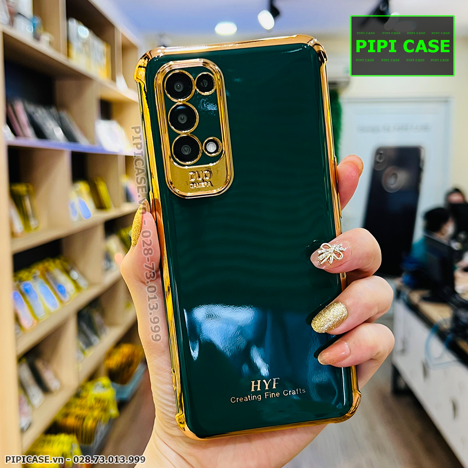 Ốp Lưng Oppo Reno 5 - Luxury - Xanh Lá_thumbnail_0