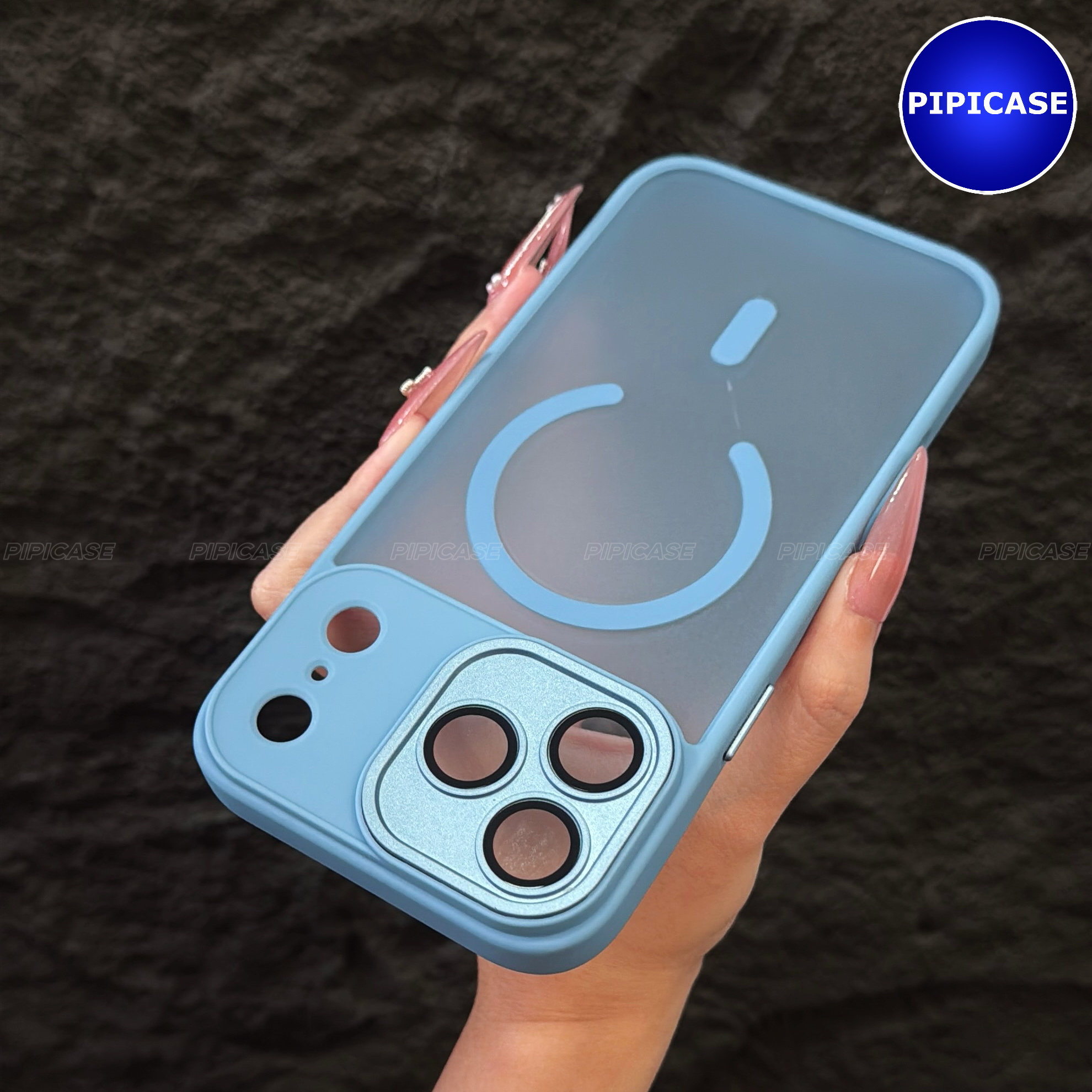 Ốp Lưng iPhone 17 Pro Max - Kao - Xanh Nhạt_thumbnail_10
