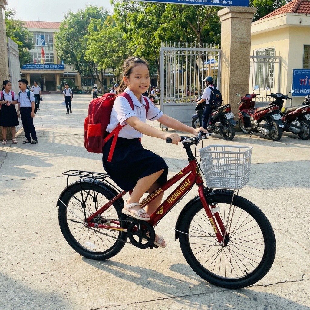 [Tặng Phụ Kiện] Xe Đạp Trẻ Em Thống Nhất GN 06-20 Chính Hãng Cỡ 20 Inch Cho Bé 6-12 Tuổi Chính Hãng_thumbnail_4