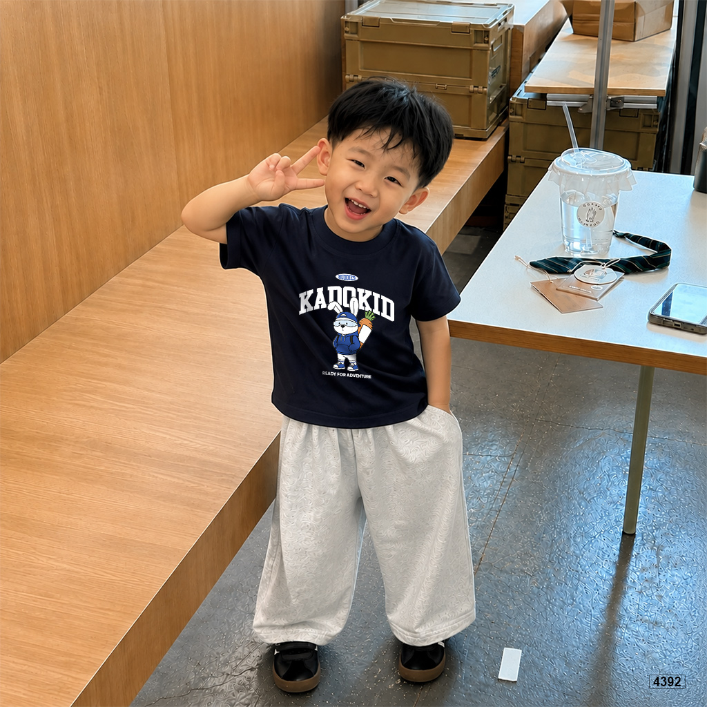 Áo thun bé trai bunny adventure Hàn Quốc Kado 4392_thumbnail_4