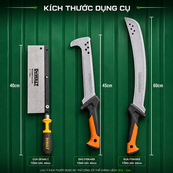 Dụng cụ làm mộc, làm vườn U.S.A tổng hợp