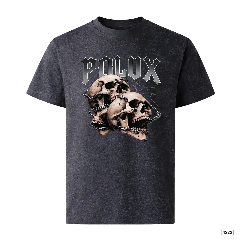 Áo thun nam form rộng phong cách cổ điển Polux 4222_thumbnail_0