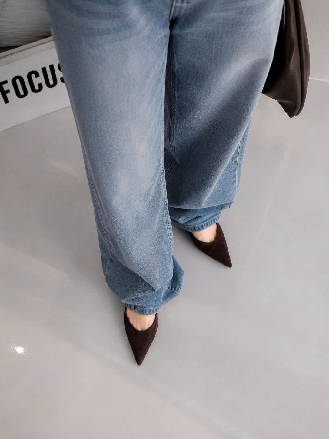 Guốc Zara Màu Nâu