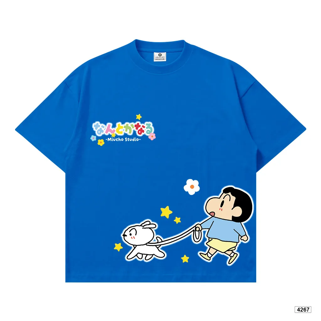 Áo thun form boxy hoạt hình Shinn Miucho 4267_thumbnail_17