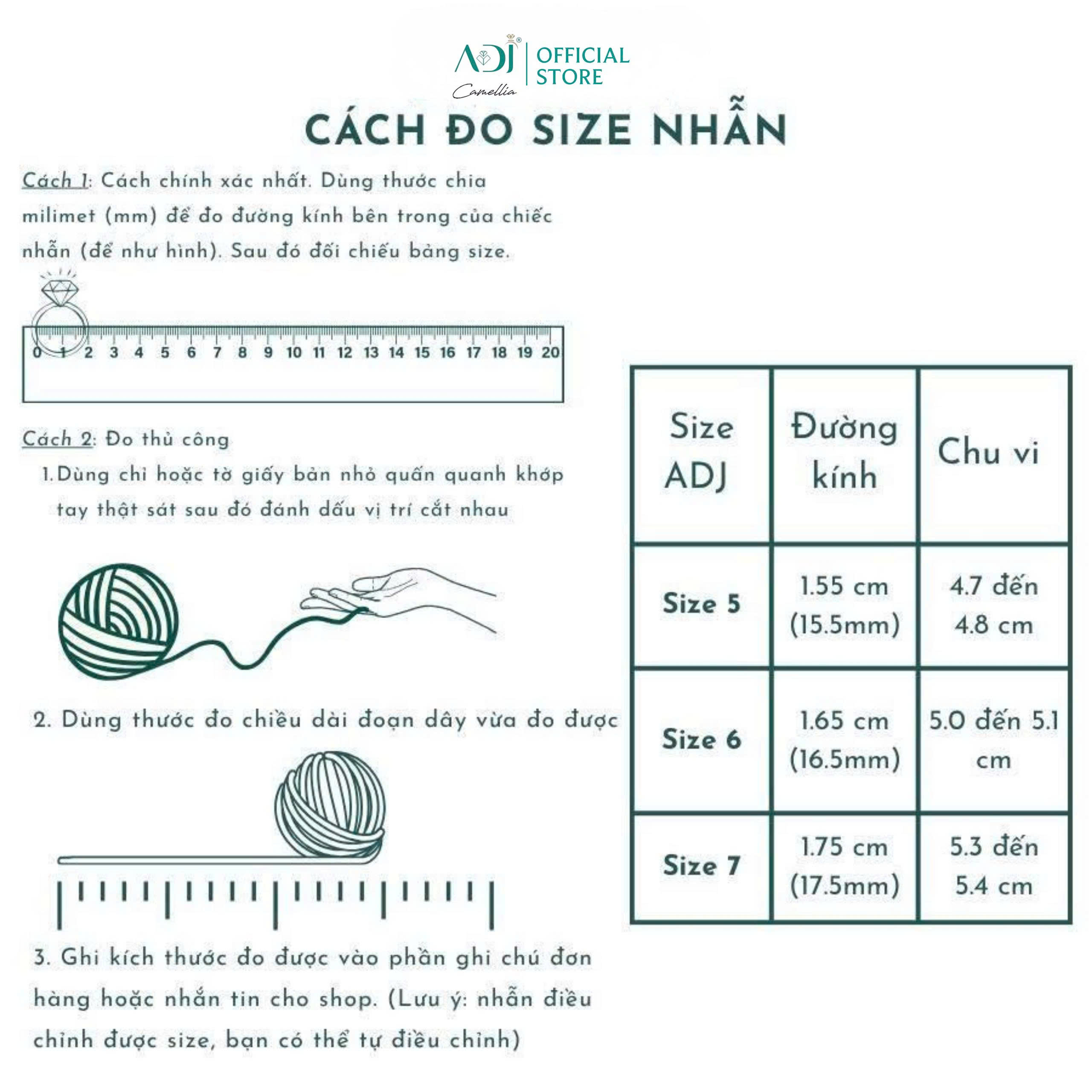 Nhẫn Bạc Nữ 925 ADJ Đính Đá CZ Bốn Chấu Cao Cấp – Nhẫn Bạc Ý S925 Thanh Lịch, Quà Sinh Nhật Bạn Gái SN156392AD_thumbnail_4