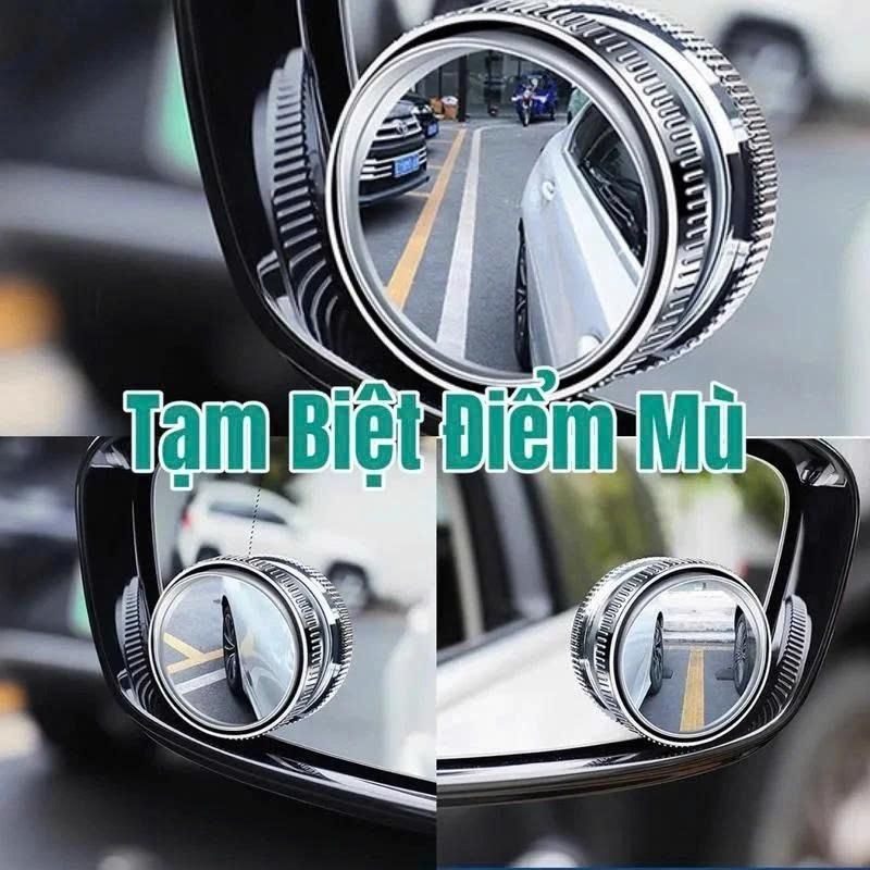 Gương Cầu Lồi Hít Chân Không Cao Cấp Tiện Lợi, Gắn Kính Chiếu Hậu Ô Tô Xoay 360 Độ Xóa Điểm Mù_thumbnail_5