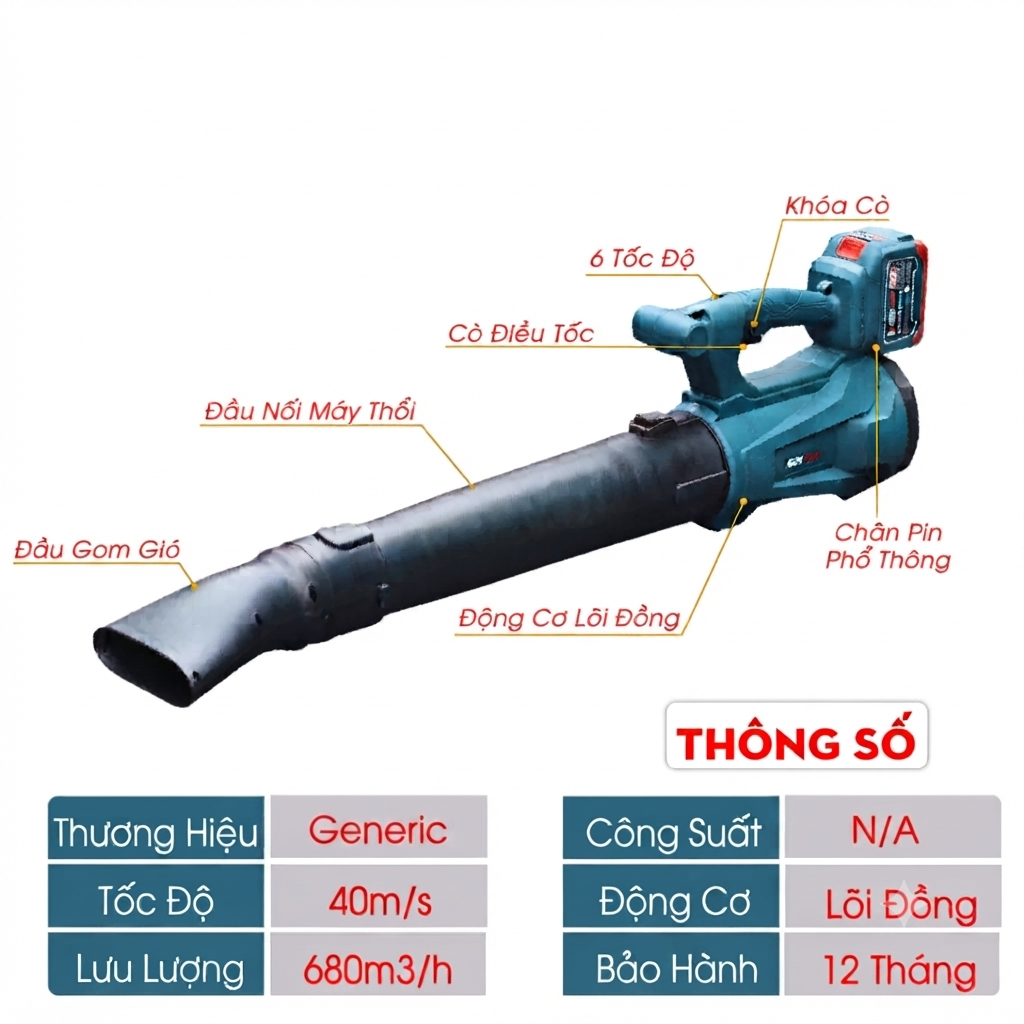 Máy thổi bụi công nghiệp Bosh