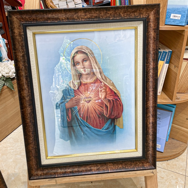Tranh Mẹ trái tim 40x50cm italia cao cấp