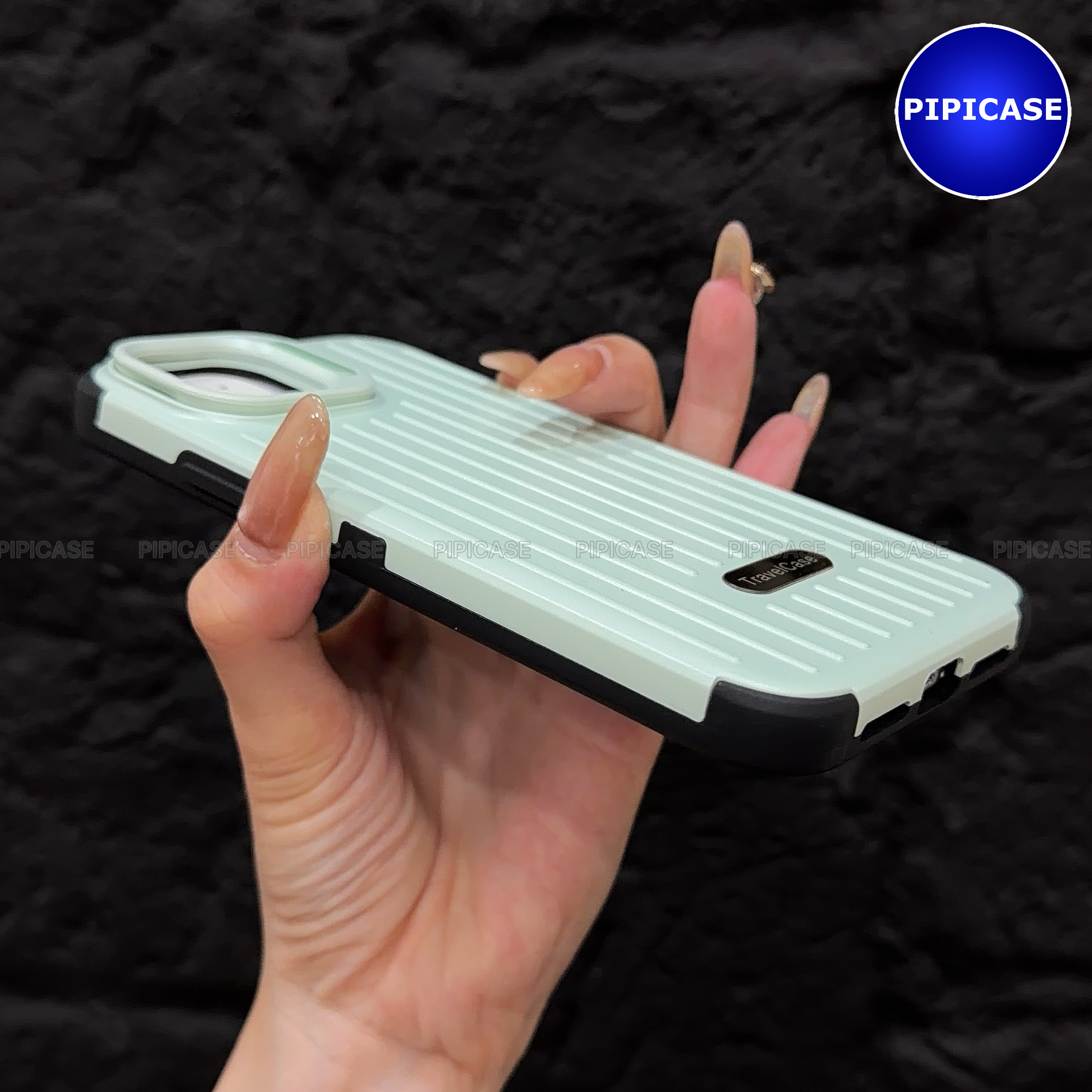 Ốp Lưng iPhone 12 - Hondao - Xanh Mint_thumbnail_5